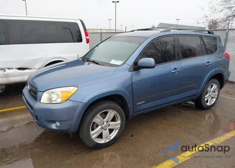 2008 Toyota Rav4 Sport из США, поврежденный, VIN JTMZD32V086066305